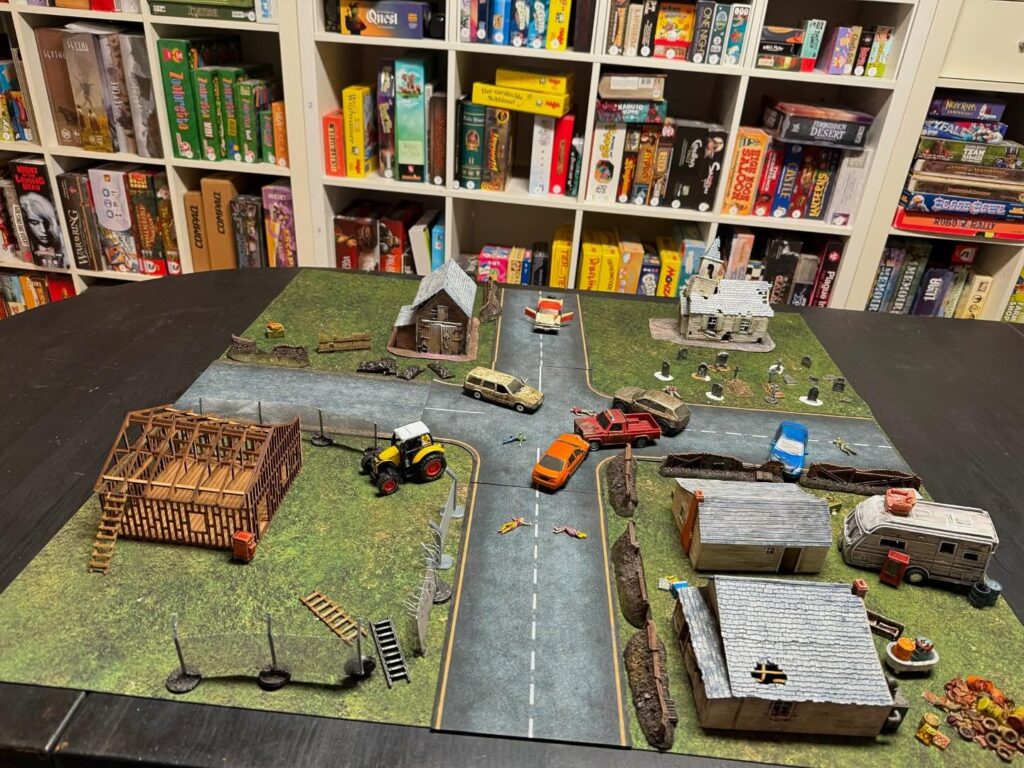 Prepp inför nästa speltest av MUTTS Z, Zombies såklart!